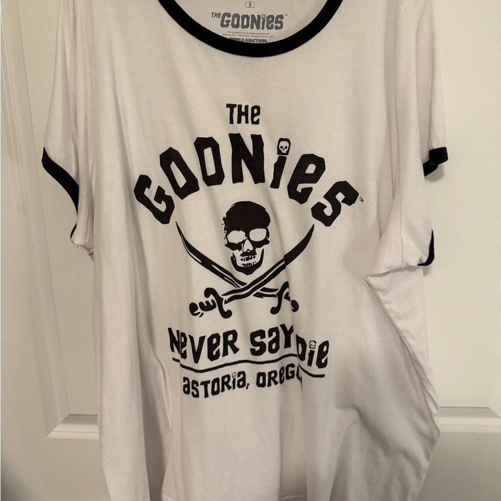 Torrid The Goonies Black and White T-Shirt